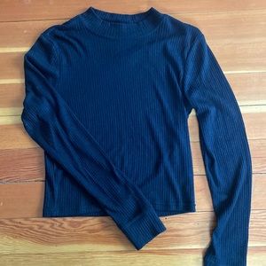 Z supply high neck crop top